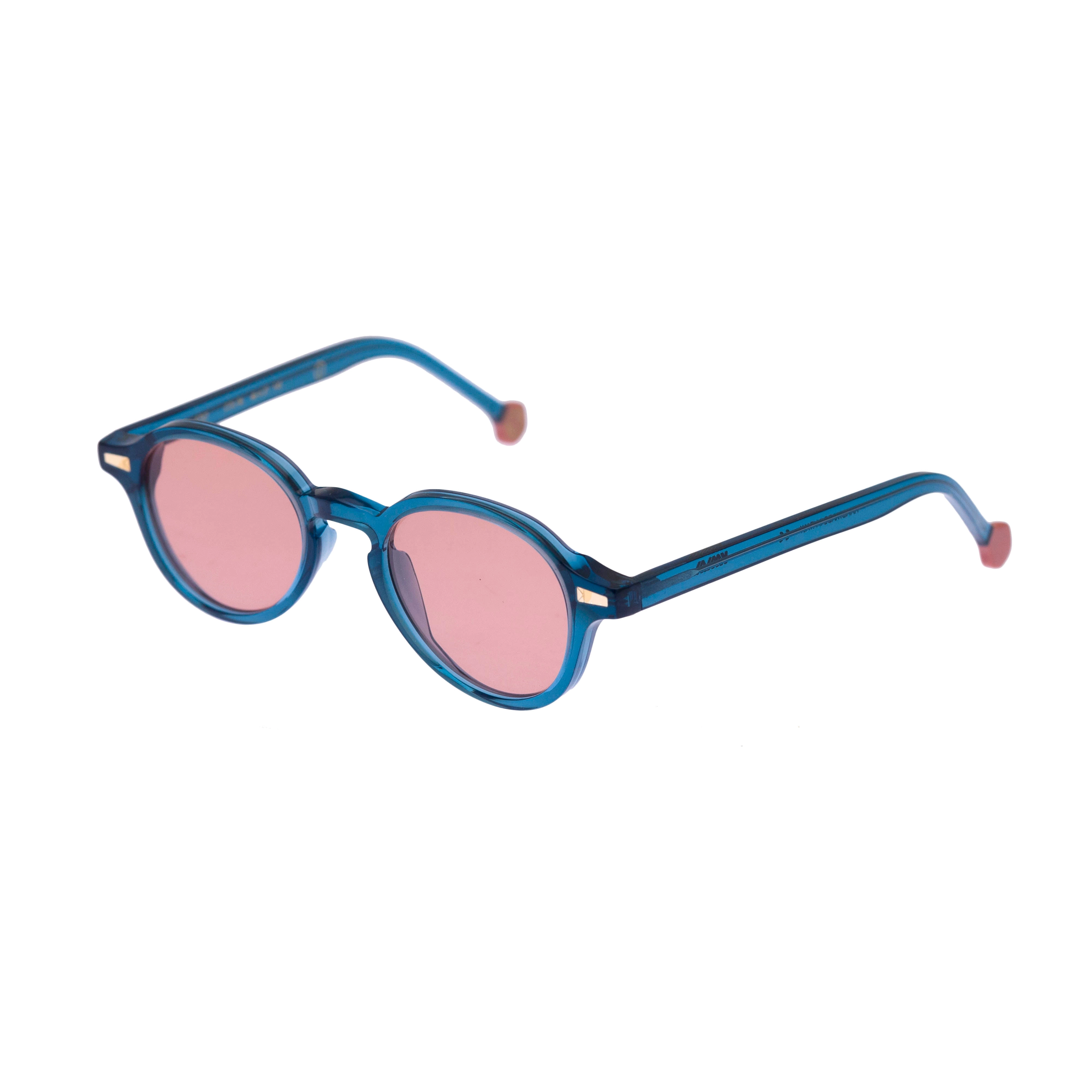 サングラス KYME Kyme - EZIO COL 3 - KYMINI - classic avana solid gre Kyme Eyewear Ezio: aviator vintage sunglasses. Color Tobacco