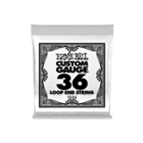 Ernie Ball 1336 Stainless Steel Wound Loop End .036
