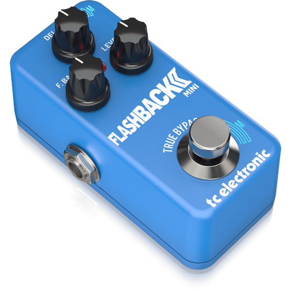 TC ELECTRONIC FLASHBACK 2 MINI DELAY EFFETTO A PEDALE PER CHITARRA TONEPRINT E TECNOLOGIA MASH