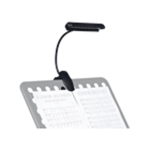 RTX LPL Lampada a Clip Flessibile per Leggio (9 led)