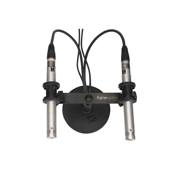 Gator Frameworks GFWMIC1TO2 Supporto barra microfonica 1 a 2