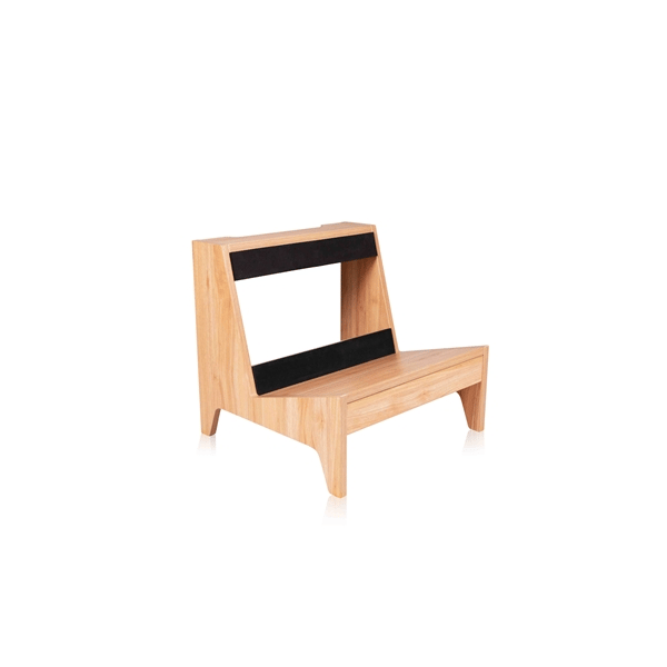 Gator Frameworks GFW-ELITEGTRAMPSM-MPL Stand per amplificatore combo Small in finitura Natural Maple Matte<br>