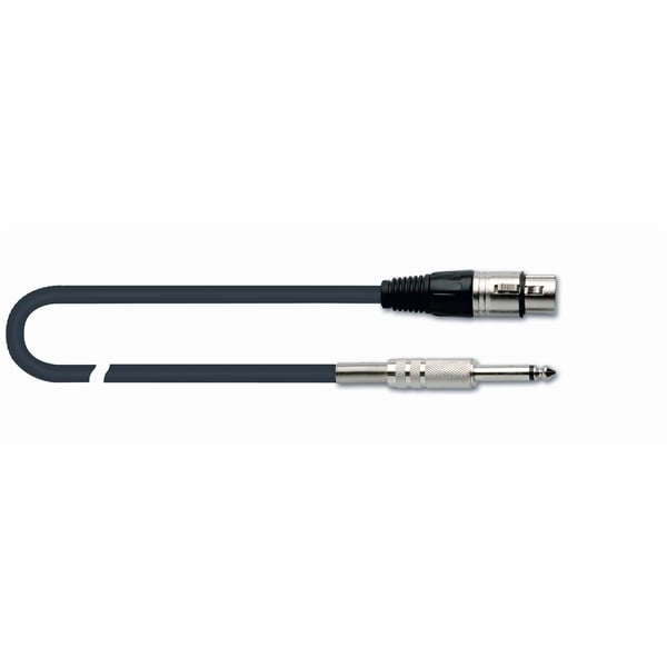 Quik Lok MX/777-9 Cavo XLR Femmina/Jack Mono