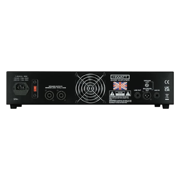 Hiwatt Bulldog 770 Studio testata per basso 770 W versione studio