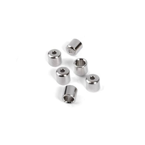 SOUNDSATION PARTS Boccole Bloccacorde Nickel per Telecaster (conf. 6 pz.)