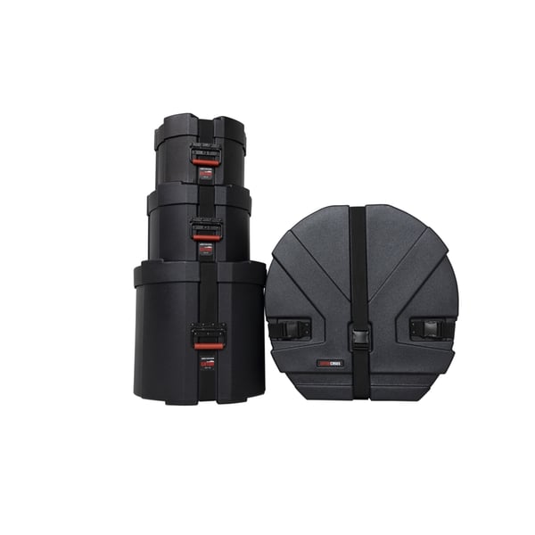 Gator Cases GPCROCKPACK Custodie set Batteria Rock