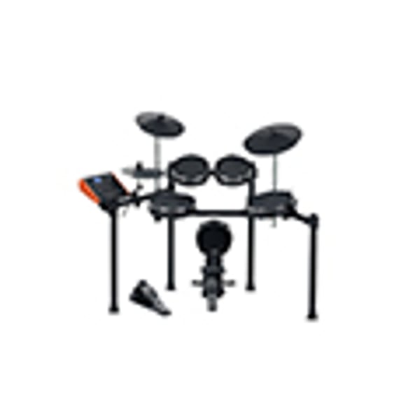 MEDELI Batteria elettronica compatta ed elegante con tecnologia "PURE DRUM" e composta da Snare, 3 Tom e kick trigger tutti con Mesh Head.