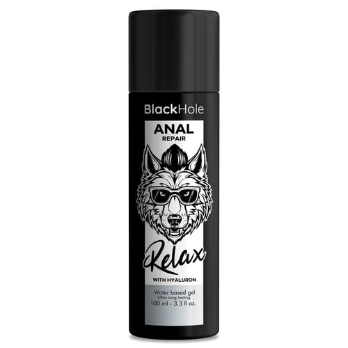 BLACK HOLE - RÉPARATION ANAL À BASE D''EAU RELAX AVEC HYALURON 100 ML