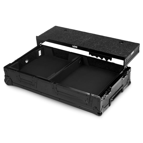 UDG U91100BL - ULTIMATE FLIGHT CASE SINGLE TURNTABLE BATTLE/PLX-CRSS12+10/12" MIXER PLUS"