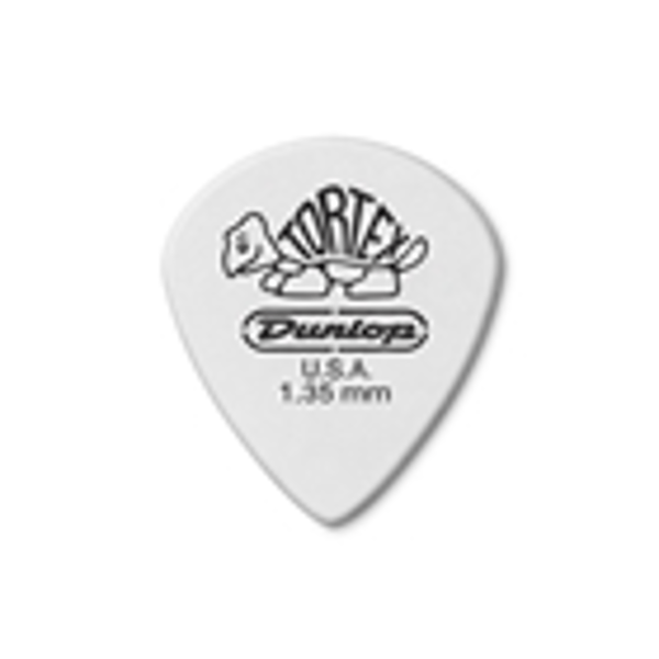 Dunlop 478P1.35 TORTEX WHITE JAZZ III, 135MM