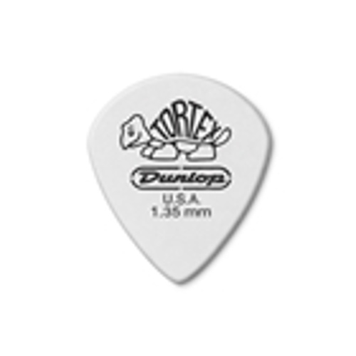 Dunlop 478R1.35 Tortex White Jazz III, 1.35mm