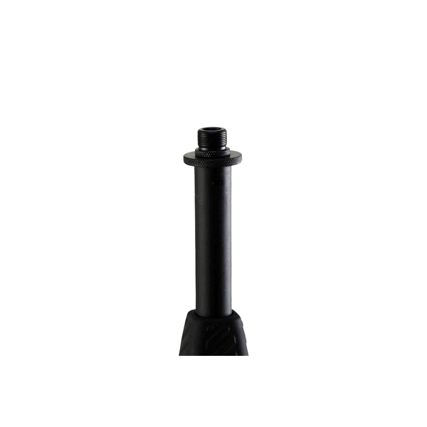 Gator Frameworks GFW-MIC-0601 Supporto da tavolo per microfono con base tonda da 15 cm e altezza regolabile 25-38 cm<br>