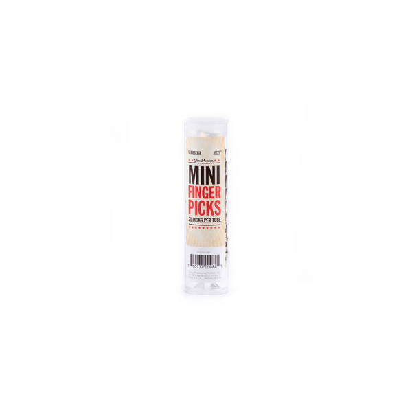 Dunlop 36R N/S MINI FINGER .0225 - TUBO 20 PLETTRI