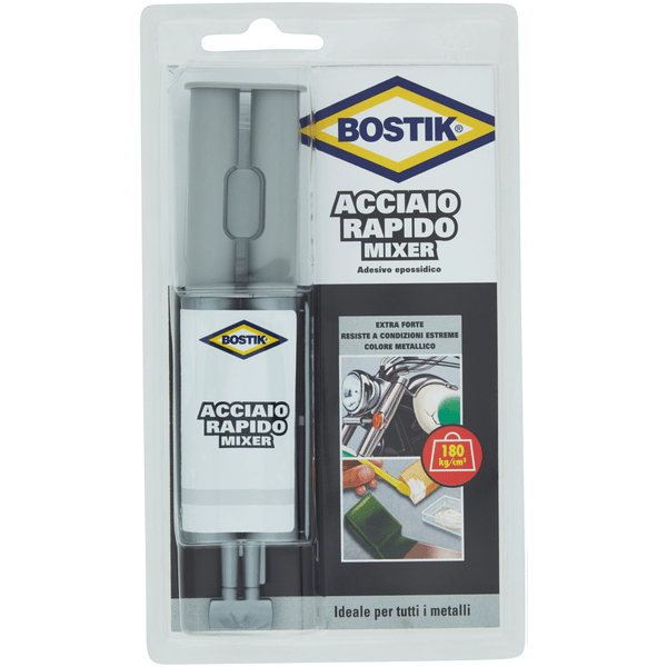 BOSTIK ACCIAIO RAPIDO MIXER 24 ML BLISTER