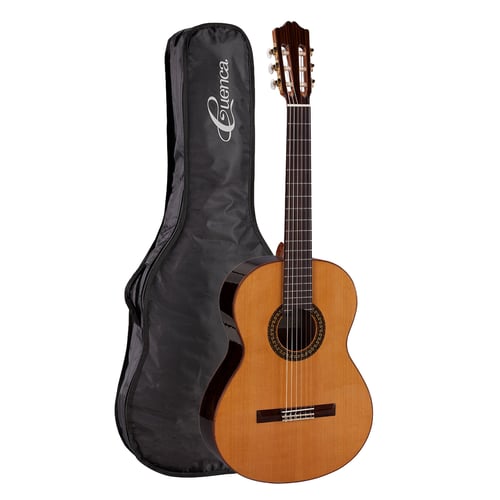 CUENCA Bundle chitarra classica con fondo in ziricote + borsa