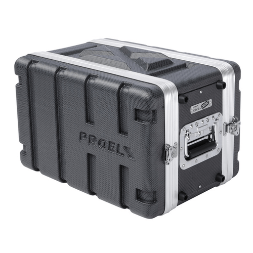 PROEL STAGE Custodia a rack 19' - 6 unità - realizzata in 'Polietilene FORCE'. Profondità interna utile: 208 mm