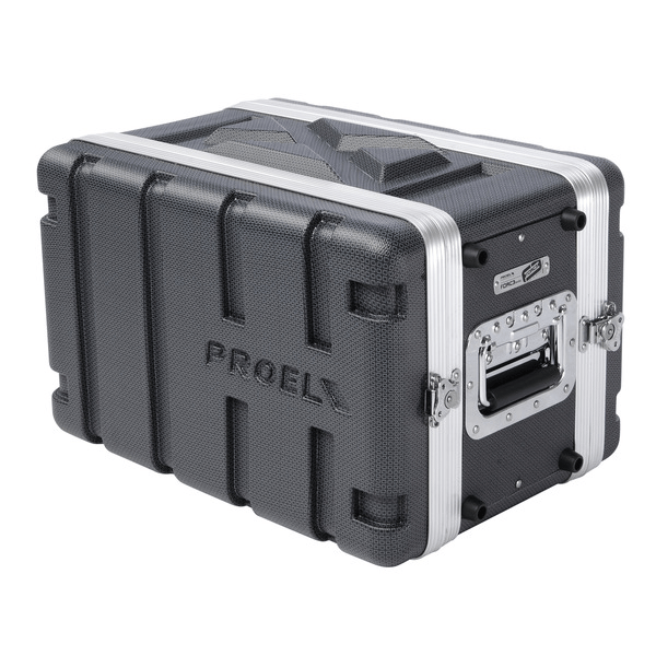 PROEL STAGE Custodia a rack 19' - 6 unità - realizzata in 'Polietilene FORCE'. Profondità interna utile: 208 mm
