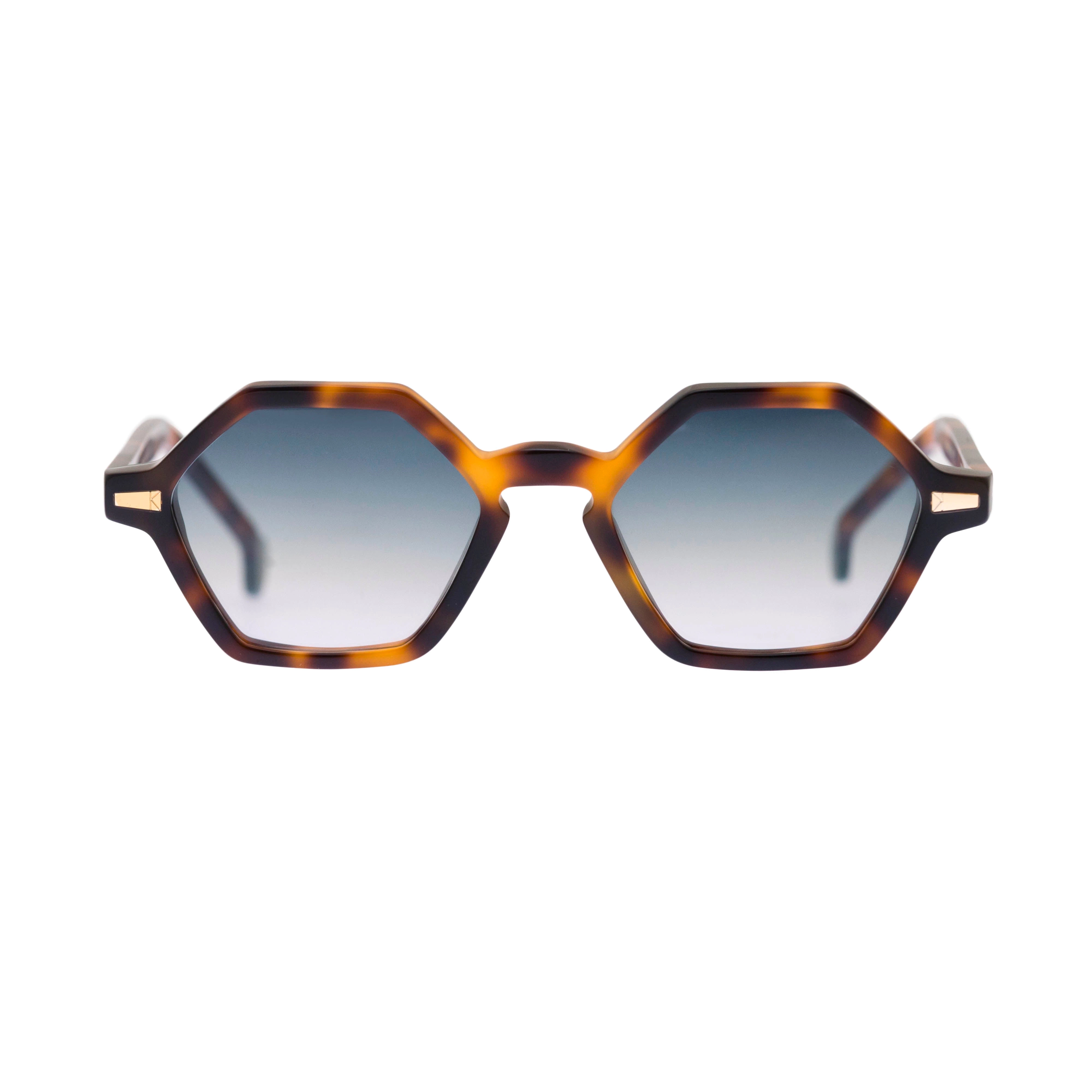 Kyme Eyewear COLE1: hexagonal vintage sunglasses. Color Kyme Eyewear COLE1: hexagonal vintage sunglasses. Color