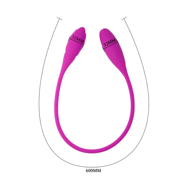 VIBRATEUR DE SERPENT DELUXE PRETTY LOVE 7V