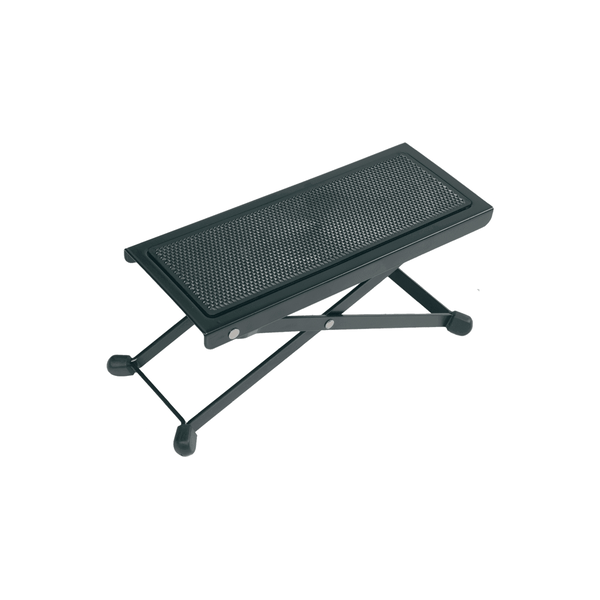RTX FTX Poggia Piede per Chitarra Classica Metallo Nero
