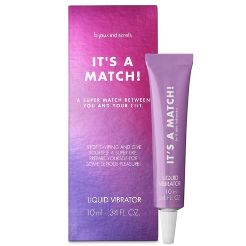BIJOUX LOVE COSMETIQUES BIJOUX - ITS A MATCH VIBRATORE LIQUIDO 10 ML