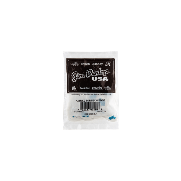Dunlop 424R Tortex Wedge Blue 1.0