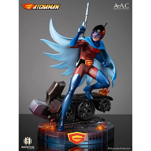 Gatchaman Amazing Art Collection Statue Joe the Condor, Expert in Shooting 34 cm