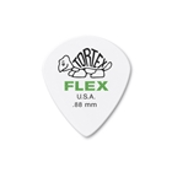 Dunlop 468R.88 Tortex Flex Jazz III .88mm bag/72