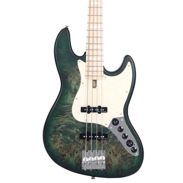 MARCUS MILLER V7 SWAMP ASH-4 REISSUE TRANS GREEN SATIN