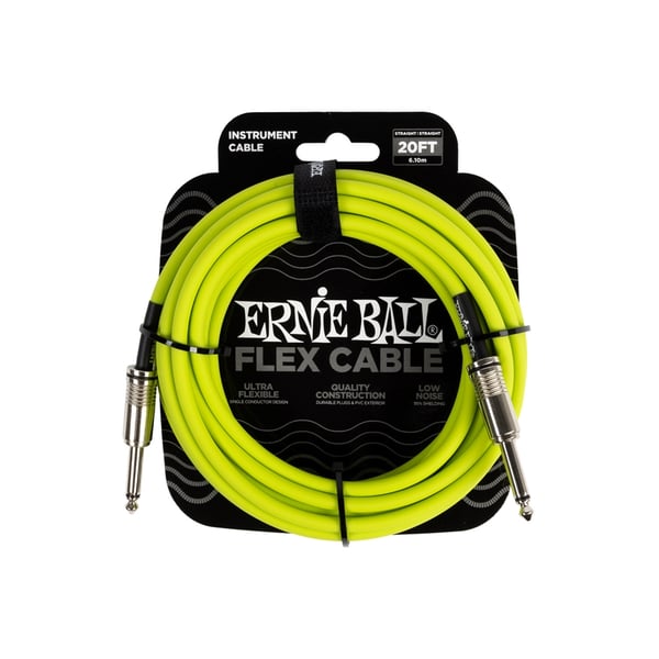Ernie Ball Cavo flessibile verde 6419 6m