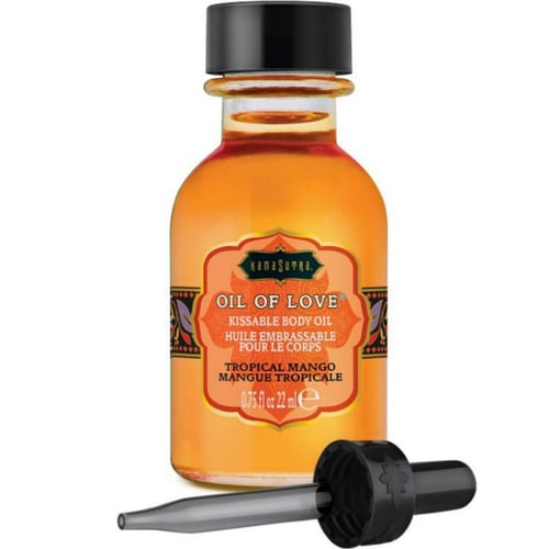 KAMASUTRA KUSSBARES ÖL DER LIEBE VORSPIELE TROPISCHE MANGO 22 ML