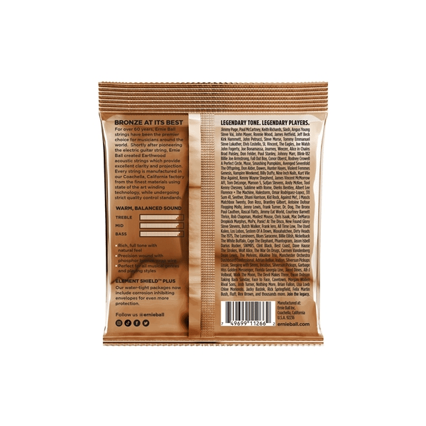 Ernie Ball 3548 Earthwood Light Phos 3 Pk 11 52