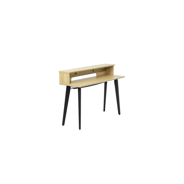 Gator Frameworks GFW-ELITEKEYTBL61-MPL Workstation in legno per tastiere fino a 61 tasti, colore acero naturale opaco&lt;br&gt;