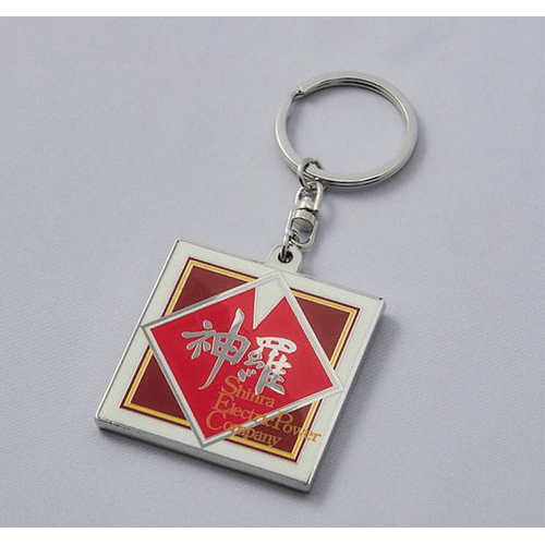 Final Fantasy VII Rebirth Metal-Keychain Shinra