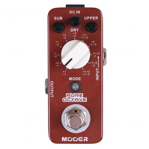 MOOER PURE OCTAVE OCTAVE PEDAL