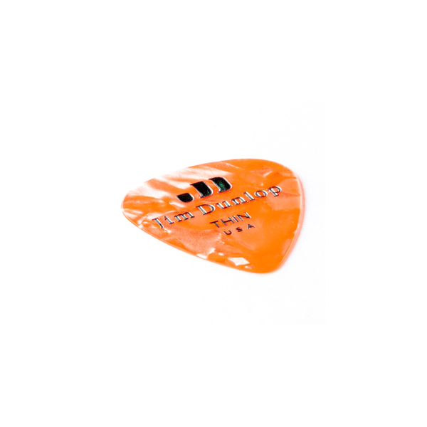 Dunlop 483P#08 Orange Perloid - Thin