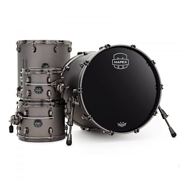 MAPEX IT SE529XMBPG SATURN EVOLUTION MAPLE ROCK 4 PEZZI GUN METAL GREY