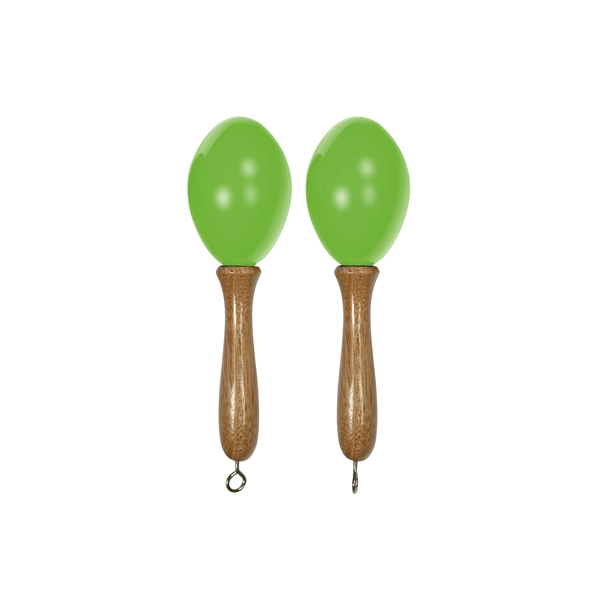 Tanga MARACAS-VERT-S Maracas piccole in legno - Verdi
