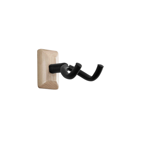 Gator Frameworks GFW-GTR-HNGRMPL Supporto a muro per chitarra con piastra in acero<br>