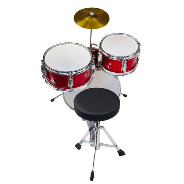 Eko Drums ED-100 Drum kit Metallic Red - 3 pezzi