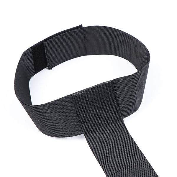 COLLIER OHMAMA FETISH ENYLON AVEC RETENUES DE POIGNET ARRIÈRE