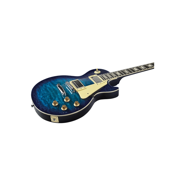 Eko Guitars VL-480 See Thru Blue Quilted