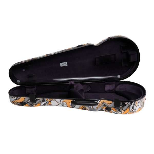 BAM ITALIA CUB2200XLN CUSTODIA HIGHTECH CUBE CONTOURED PER VIOLA - LIMITED EDITION