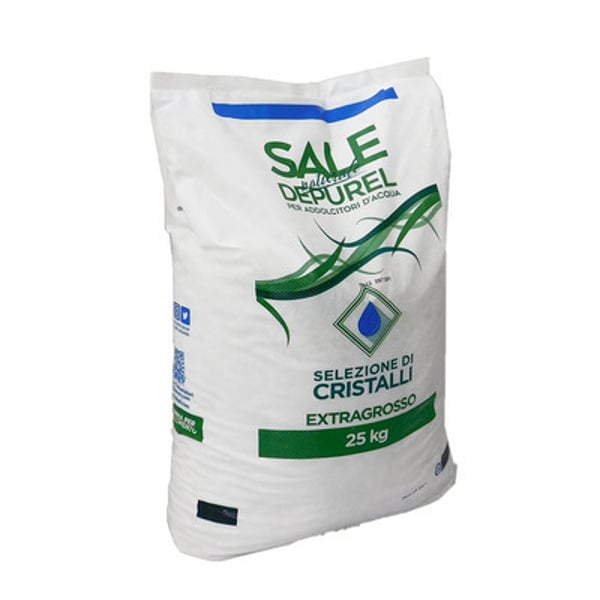 Sale addolcitori depurel in cristalli