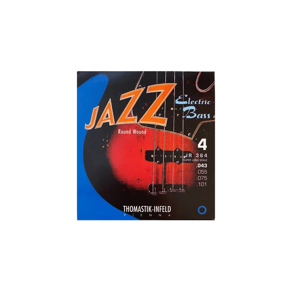 Thomastik Jazz Round Wound JR364 set basso 4 corde
