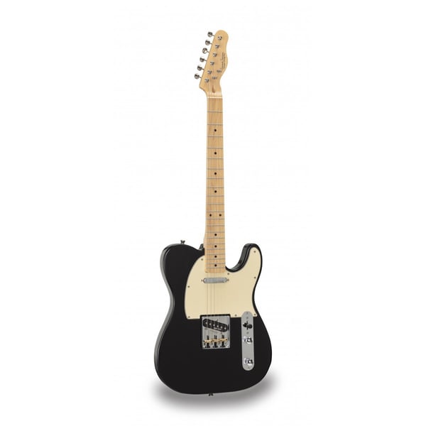 SOUNDSATION Chitarra elettrica cutaway con 1 single coil e 1 lipstick pickup (equipped by Wilkinson®). Modello TWANGER-VINTAGE PRO-R BK