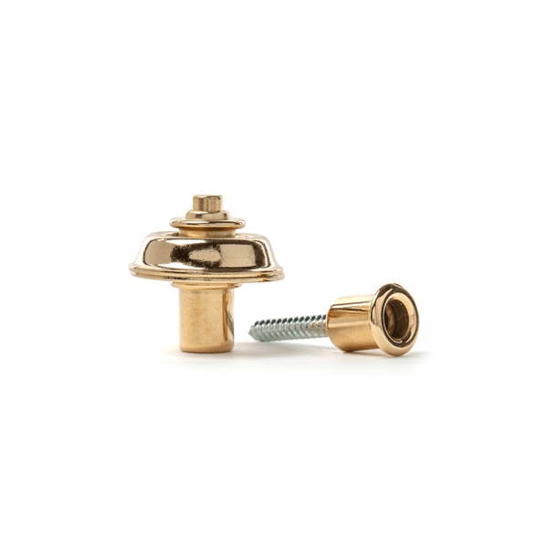Dunlop SLS1404G Straplok Flush Mount Strap Retainer System, Gold