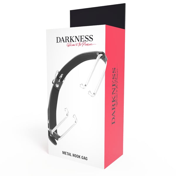 DARKNESS™ - GAG AVEC CROCHET NOIR