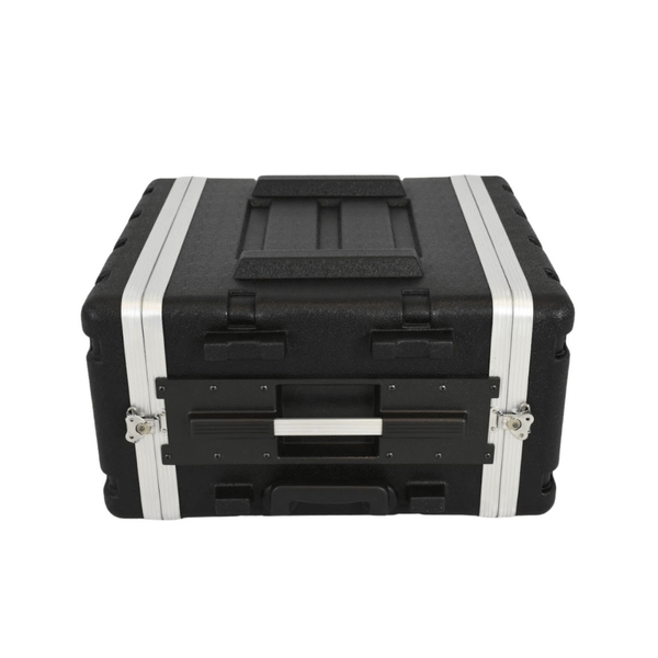 FLYPRO AUDIO FLIGHT CASE 6UM UNITA A TROLLEY IN PLASTICA COLORE NERO LEGGERO E RESISTENTE