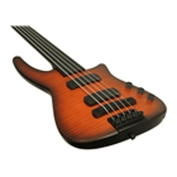 NS Design NXT5a Radius Bass 5 Fretless Sunburst